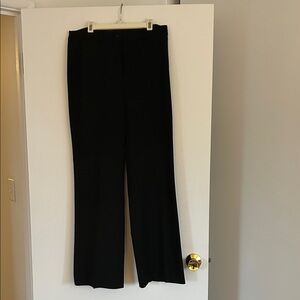 Thalian Elegant Black Wide Leg Pants